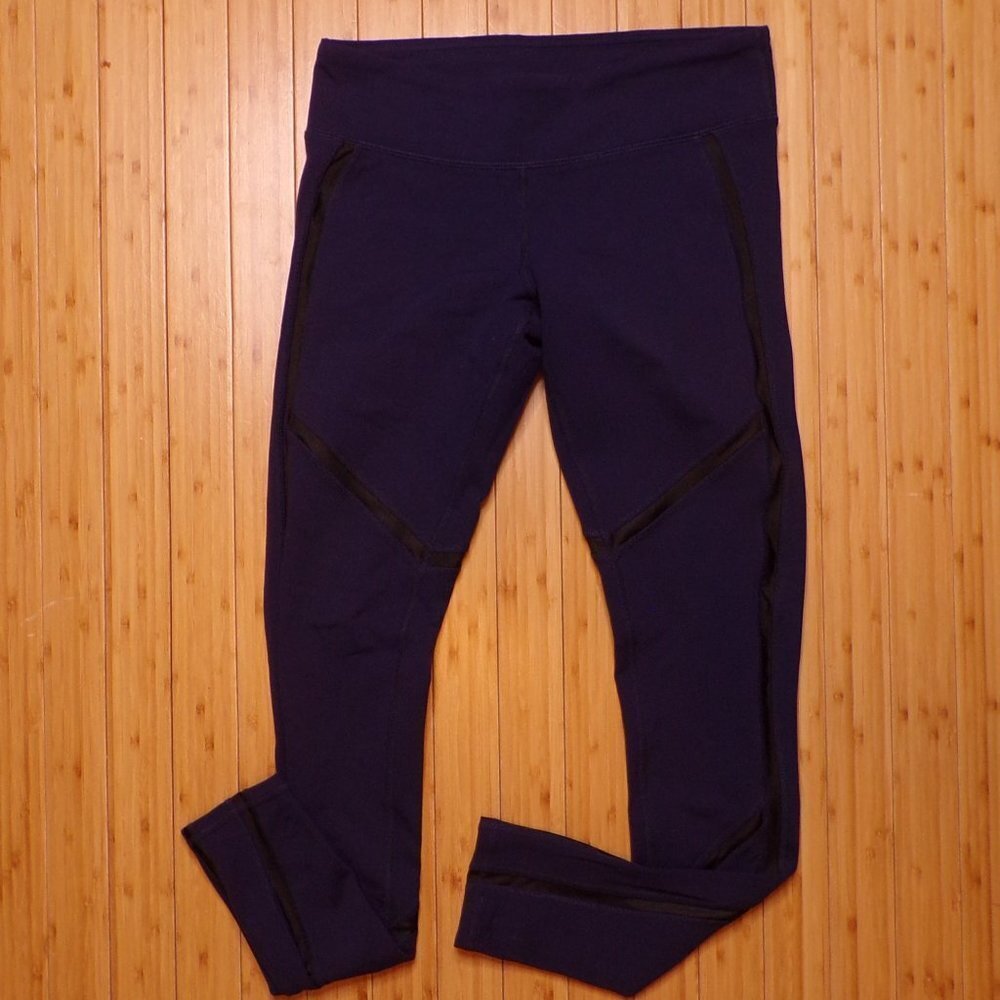 ALO Yoga leggings, dark blue low rise - Picture 1 of 8